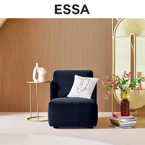 엘라 1인 카시미라 패브릭 소파