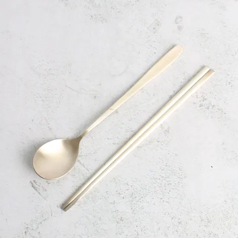 방짜 유기 특 수저세트