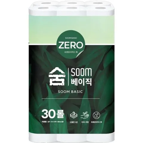 138132 두루마리 화장지 숨베이직 95mm(±3) x 20M 작업 철물