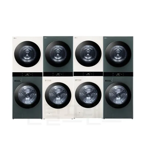 [엘지세탁기건조기세트] LG 세탁기렌탈 건조기렌탈 오브제컬렉션 트롬 워시타워 세탁기 25kg + 건조기 21kg (WL21)