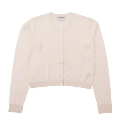 [해외직구] 25SS 오피신 제네랄 가디건 S25WKNT302 ECRU Beige