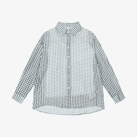 깅엄체크SET셔츠 BLBAH7482
