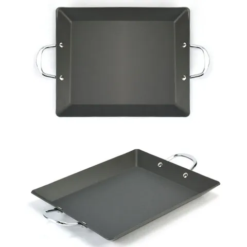 경질코팅 곱창 닭갈비 전골팬 볶음팬 32.7x27.7cm 5호 닭갈비철판 닭갈비판 닭갈비팬 곱창팬