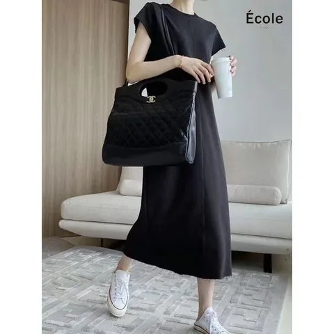 [하프클럽/에꼴드파리]심플 무지 원피스_F26WOB014Z