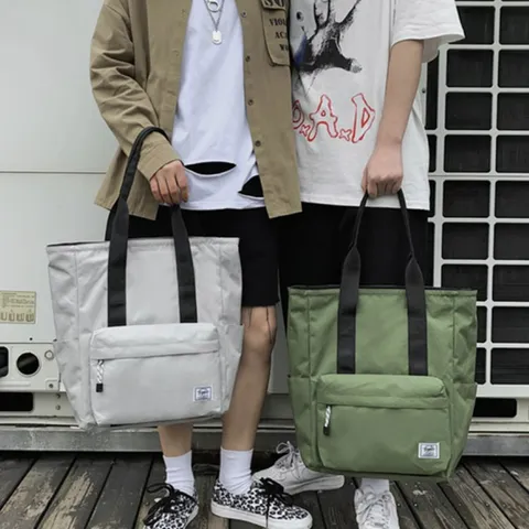 브리사 남성 여성 캐주얼 데일리 빅 숄더백 쇼퍼백