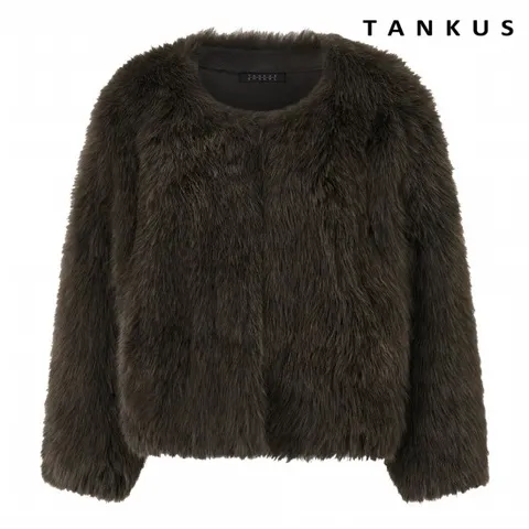 정상가:159,000원: ㅣ 노카라 페미닌 퍼 자켓 (TX4JK001L0)