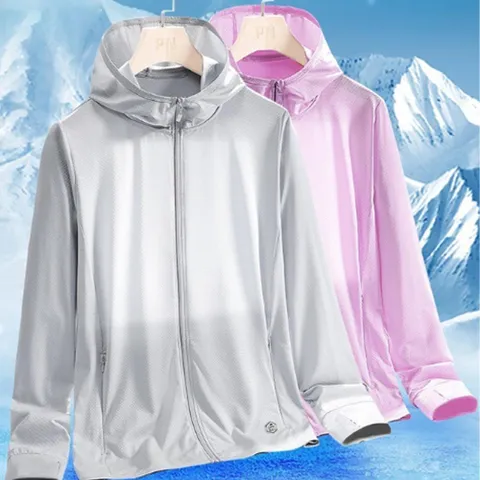 [모로엠] 자외선 차단 여름용 냉감 바람막이 자켓 후드 DMG-JUA-Q4394894