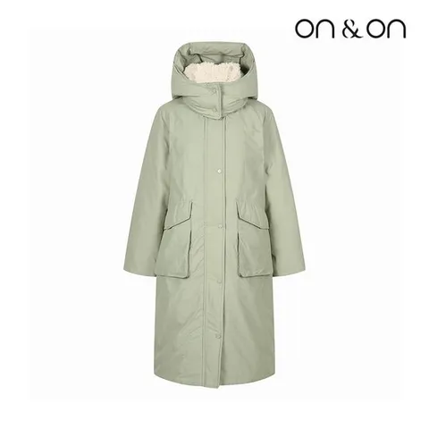 [하프클럽] 후드 구스 다운 롱점퍼(MP2WHB53)