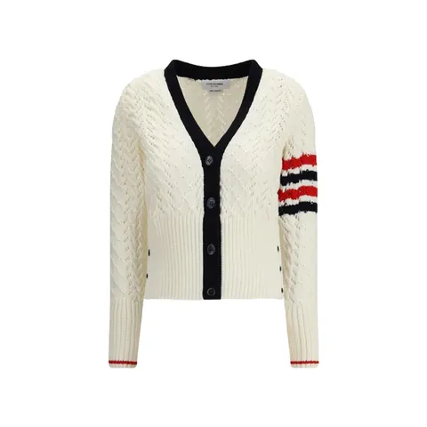 케이블 포인텔 가디건 화이트 여성 FKC675B Y1024 100