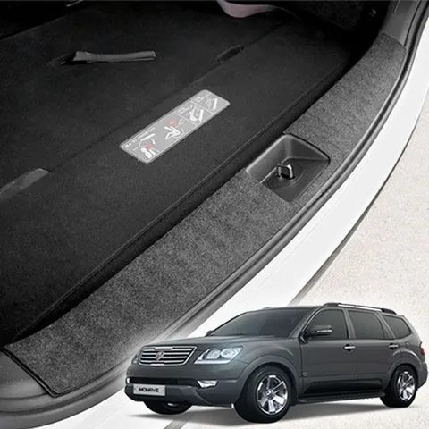 에이치플러스몰 트렁크스텝커버 모하비 퓨얼 스크래치방지 트렁크스텝커버 자동차트렁크스텝커버