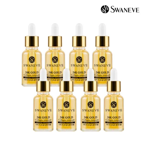 24K골드 콜라겐 앰플 20ml 8개 미백 주름개선 탄력 리프팅 영양 세럼 에센스