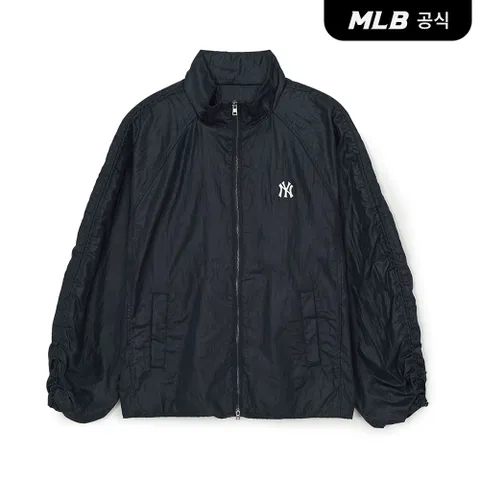 26SS 여성 글로시 셔링 봄버자켓 NY (Black) 3FJPB0461-50BKS