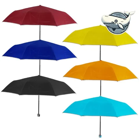 색상 랜덤 3단 경량 우산 방수 실용 우산 3단 수동우산 빨간우산 노랑우산 파란우산 주황우산