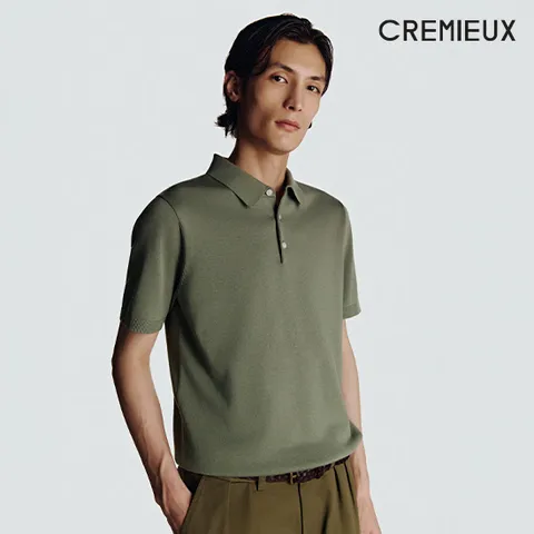 26SS 워셔블 수피마 코튼 100% 카라 니트 3종