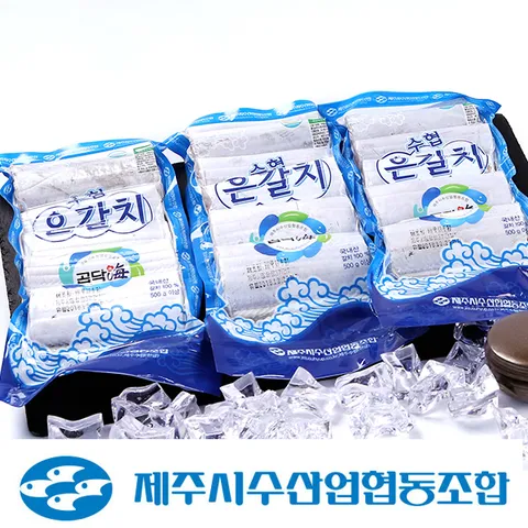곱닥해 제주시수협 국내산 갈치(특대) 500g x 3팩 선물세트(부직포선물포장)