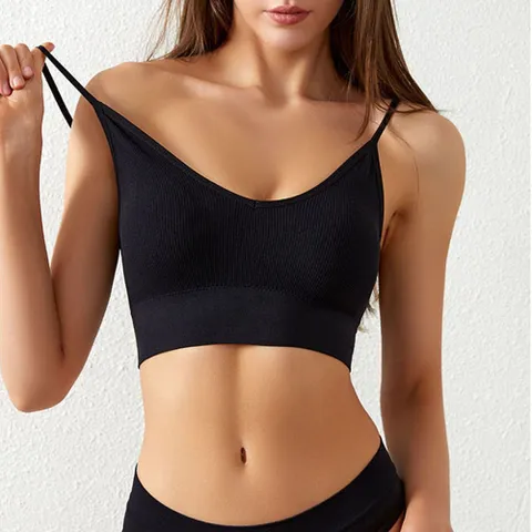 여성 심리스 편한 속옷 스포츠 브라 팬티 세트