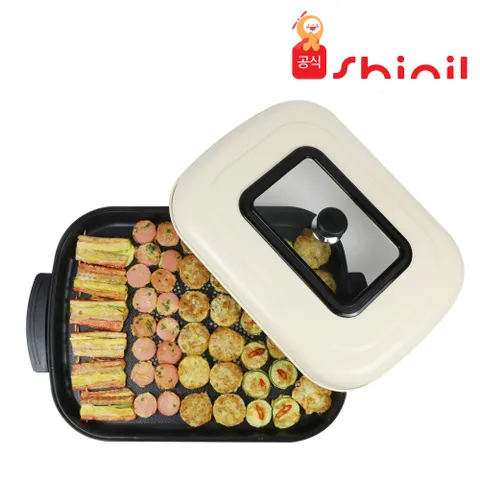 전기그릴 SPP-1600KB 대형 61Cm 잔치팬 다이아몬드코팅 그릴팬