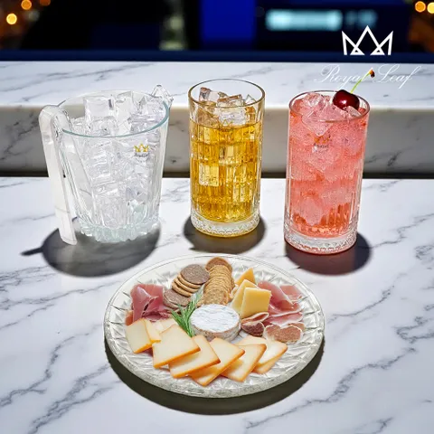 로얄리프 샬루트 위스키 하이볼 풀세트 (맥주잔/홈바세트)