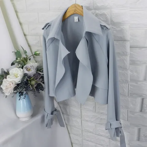 byb_러플 크롭자켓COD 여름자켓,러플자켓,결혼식 하객룩