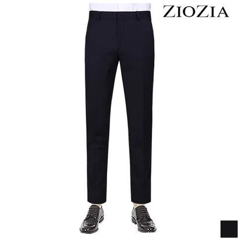 [하프클럽/지오지아]솔리드 네이비 시그니처 정장팬츠 ABY5SP1401_DNV