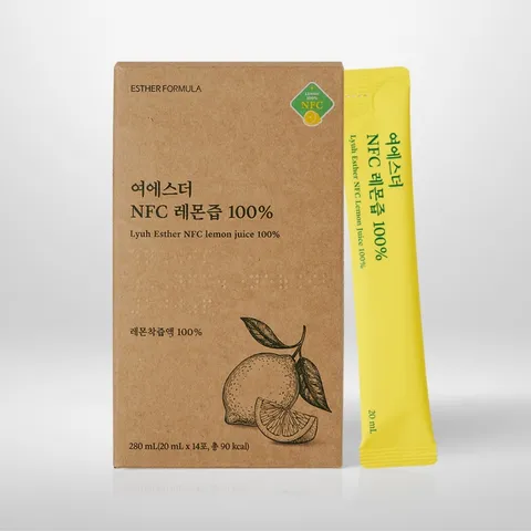 여에스더 NFC 유기농 레몬즙 100% 1박스