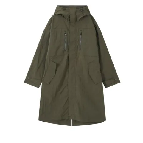 [롯데백화점]남여공용N/P 후드 롱기장 야상 점퍼(B251JP102P)