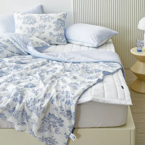 샤르르 아이스 냉감이불 슈퍼싱글 라지킹 고급 시원한 여름 침구세트 SS/KK