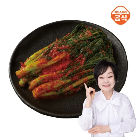 이혜정의 맛있는 갓김치 3kg  김치 주문시 제조발송