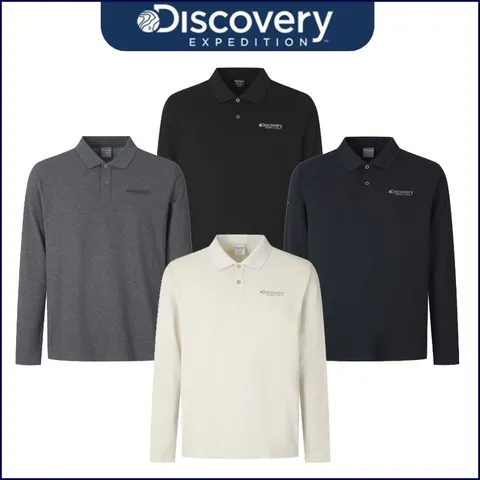 디스커버리 25년 가을신상 남성 테드 레귤러핏 긴팔카라티 DMTL31054 463691