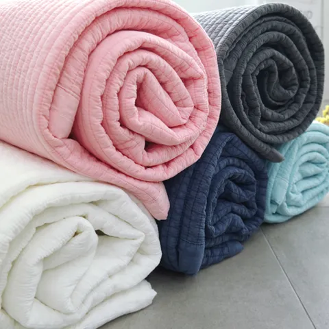 하모니 순면 60수 피그먼트 이불겸패드 K킹 195X230