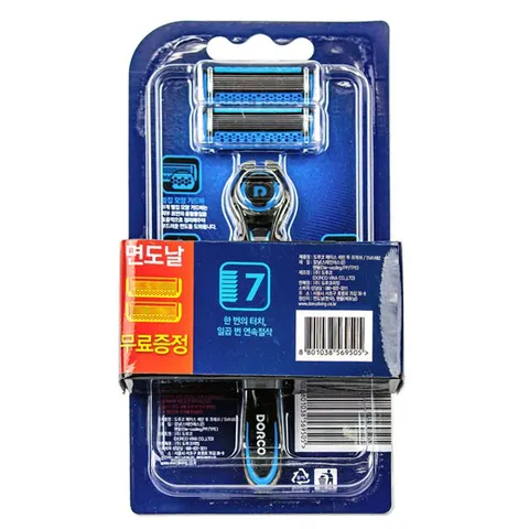 BTM 도루코 페이스 7 프레쉬 면도기 면도 면도날 휴대용면도기 휴대면도기