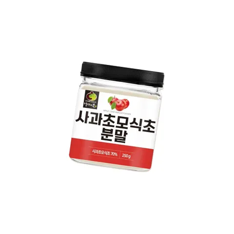 wlb 국산 사과초모식초 분말 250g