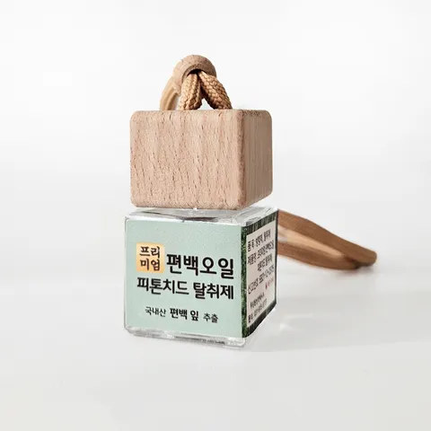 프리미엄 편백오일 피톤치드 탈취제 사각끈형