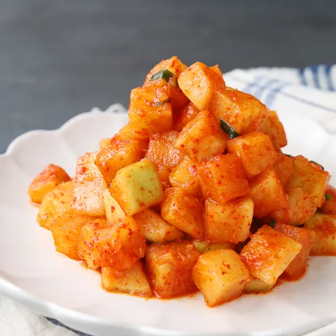 [HACCP/전통식품 인증] 맛깔스러운 전라도식 깍두기 /전재료 국내산