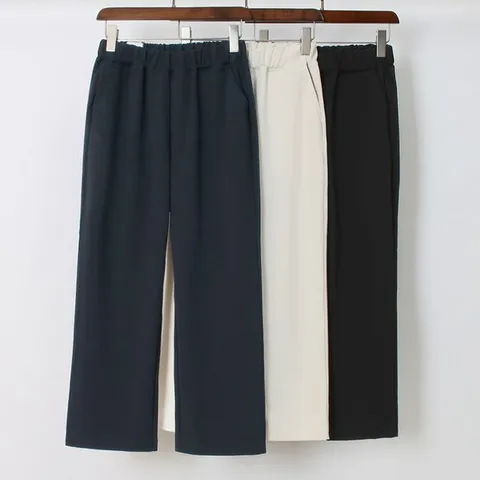 [하프클럽/빅사이즈사랑해요 P428L405 베이직스판밴딩슬렉스 LO