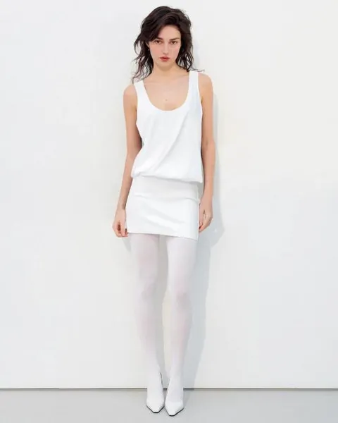 [해외직구] 25FW LAMIA LAGHA 원피스 01DR05WH WHITE