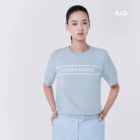 더엣지 25SS 레터링 니트풀오버 4종