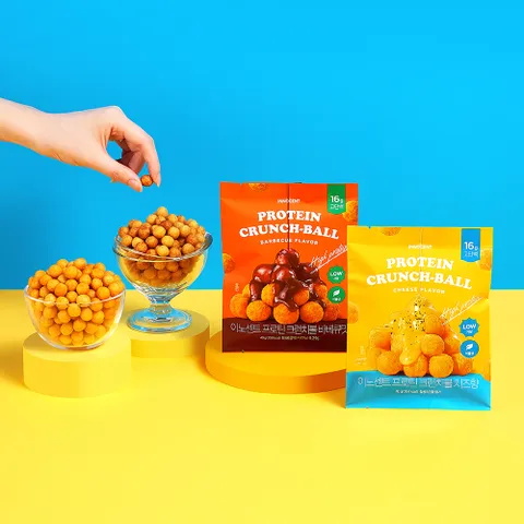 이노센트 프로틴 크런치볼 2가지맛 40g 6봉