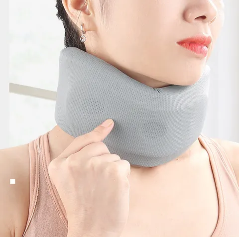 여행용 기내용 목베개 차량용 목쿠션 일자목 거북목 교정기 목보호대 깁스