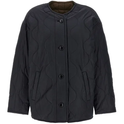 [명품]  여성 NESMAE_GB 네스마에 오버핏 양면 패딩 코트 MA0251FA B3C02E FBKI