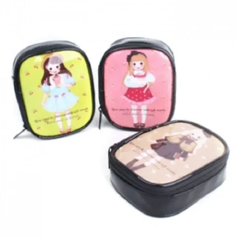 에나멜 미니걸 파우치 3종 (PH071) 에나멜파우치 여행파우치 동전지갑 판촉물