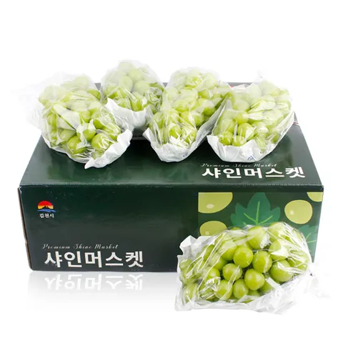 과일향 샤인머스캣 선물세트 4kg(특4-5수) 에어셀 안전포장