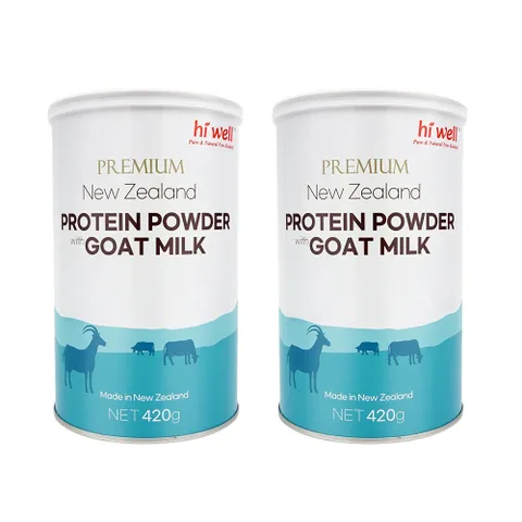 [해외직구] 하이웰 뉴질랜드 산양유 단백질 프로틴 파우더 420g 2개
