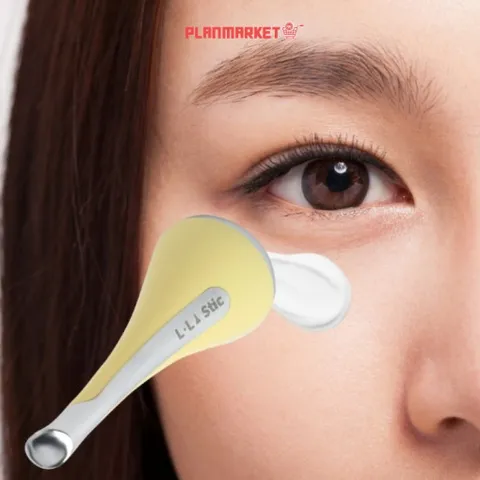 비비도 엘라스틱 눈가 진동 마사지기 갈바닉 이온 괄사 눈가 얼굴 볼