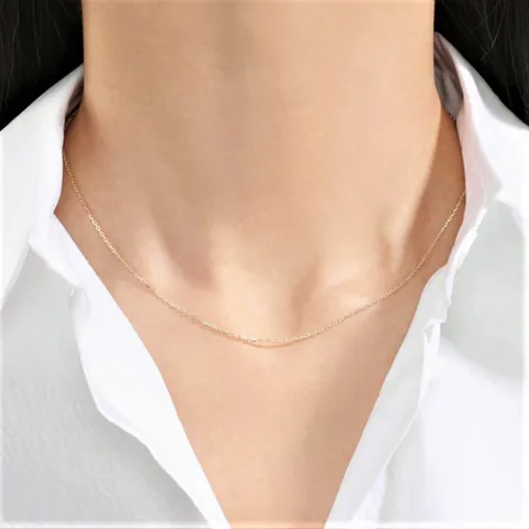 [GB] 빅스퀘어링크 14K GOLD 체인목걸이 LNC21026G 428515