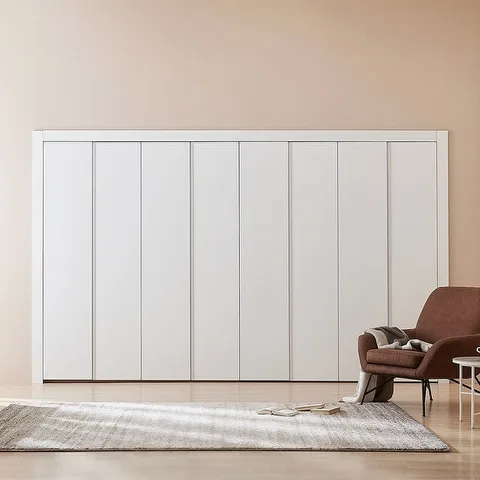 바이엘 채널 붙박이장 화이트_선반형  18종/택1