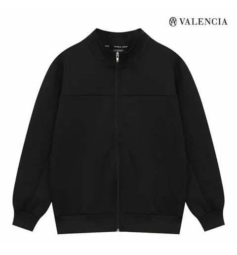 베이직 절개 트랙탑 블랙