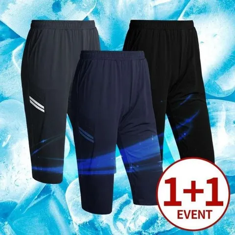 [하프클럽] 트레이닝 아이스 7부 쿨 (1+1) 이선 팬츠