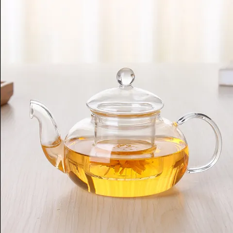 [로하티] 로즈마리 유리 티포트 400ml/내열 유리주전자