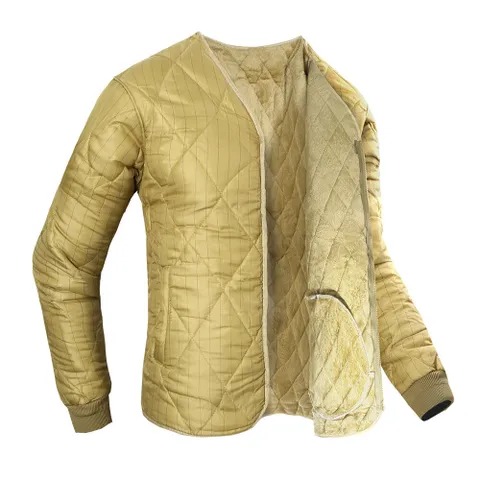 군대 기모 깔깔이 점퍼 군용 방상 내피 방한 극세사 V